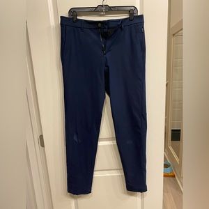 Lululemon Slim Fit Commission Warpstreme Pants 32x34 Navy